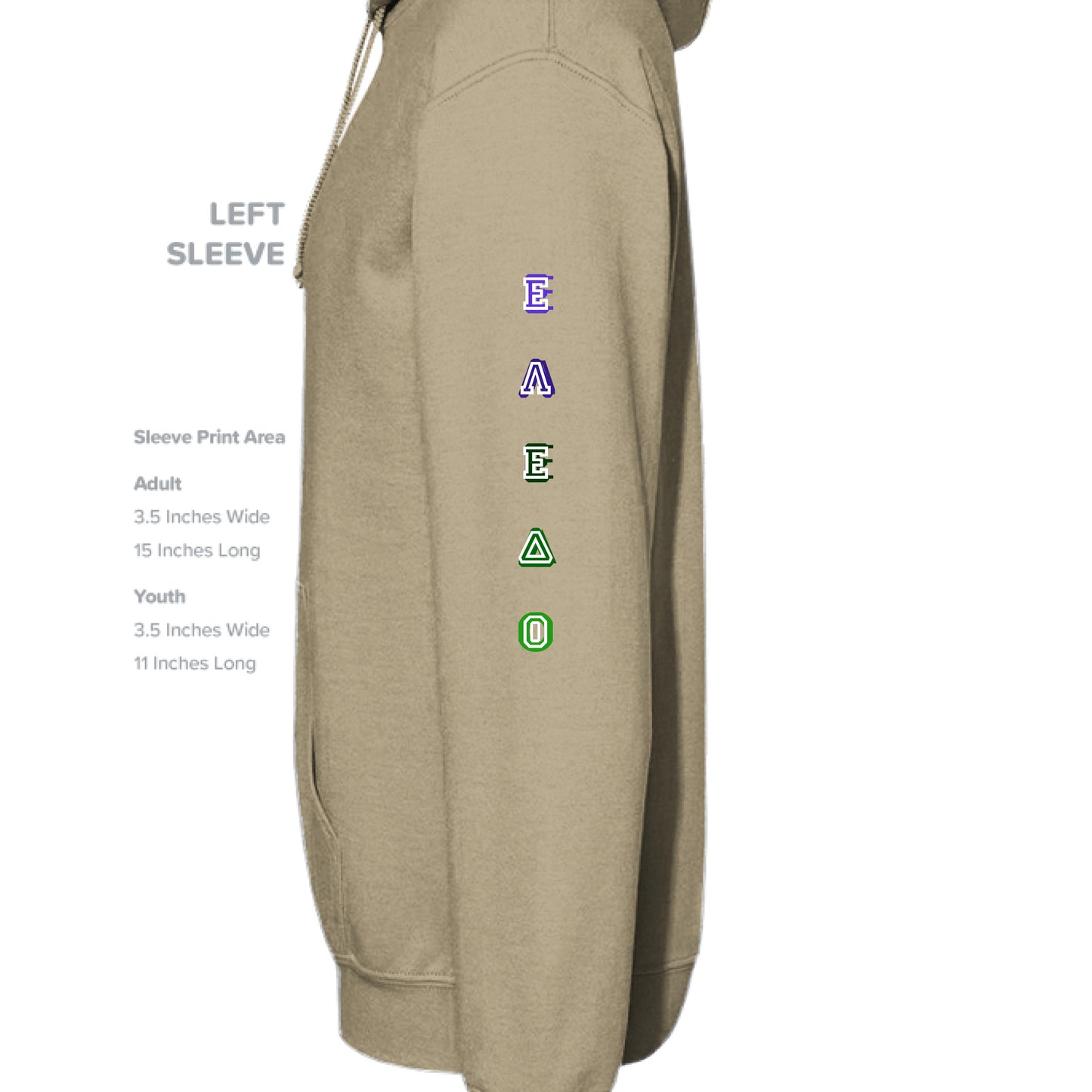 MILITARY GREEN - SLEEVE_LEFT